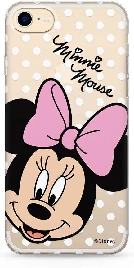 Ert Ochranný kryt pro iPhone 7 / 8 / SE (2020) - Disney, Minnie 008 Transparent