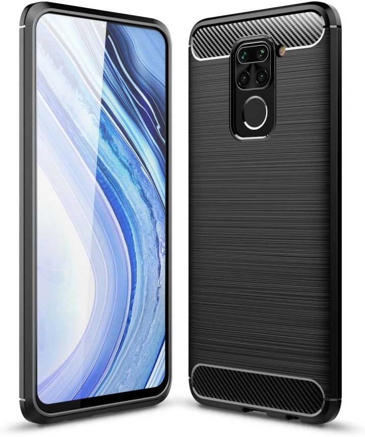 Tech-Protect Ochranný kryt pro Xiaomi Redmi Note 9 - Tech-Protect, Tpucarbon Black