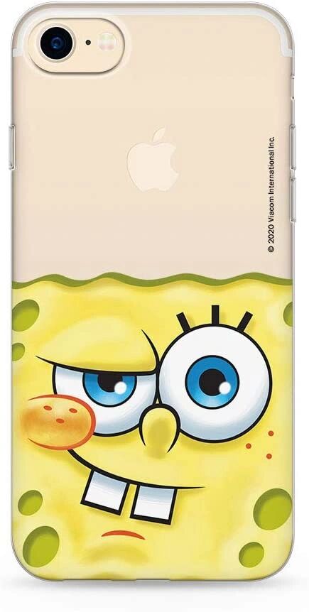 Ert Ochranný kryt pro iPhone 7 / 8 / SE (2020) - SpongeBob, SpongeBob 023