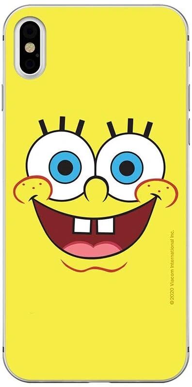 Ert Ochranný kryt pro iPhone XS / X - SpongeBob, SpongeBob 007