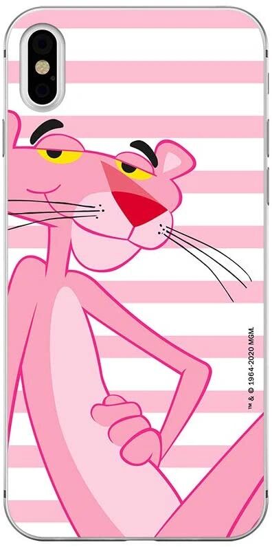 Ert Ochranný kryt pro iPhone XS / X - Pink Panther, Pink Panther 006