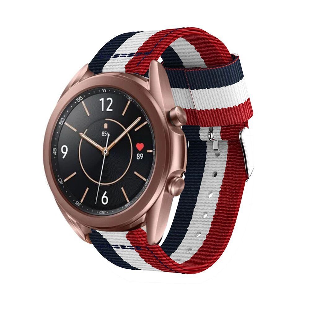 Tech-Protect Řemínek pro Samsung Galaxy Watch 41mm - Tech-Protect, Welling Navy/Red