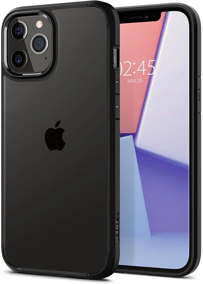 Spigen Ochranný kryt pro iPhone 12 Pro MAX - Spigen, Ultra Hybrid Black