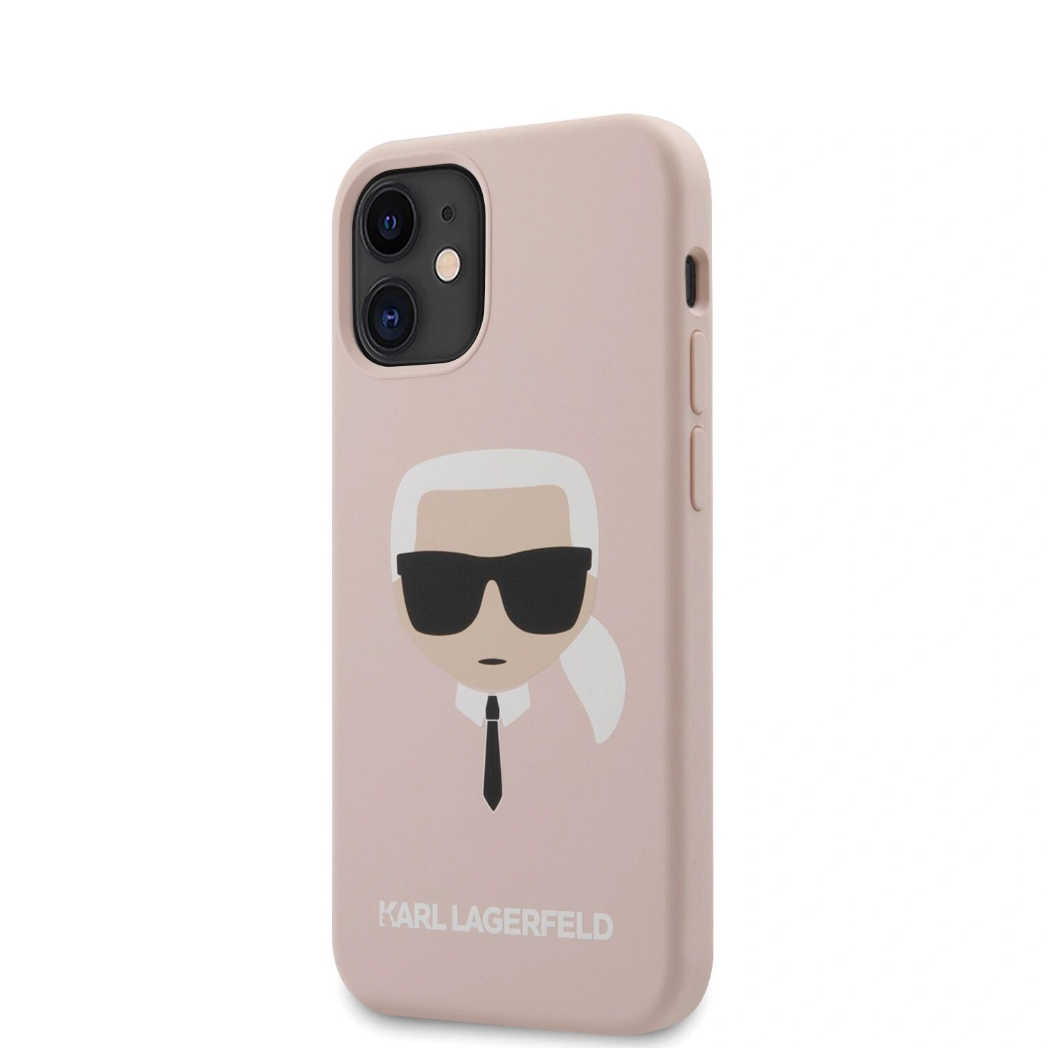 Karl Lagerfeld Ochranný kryt pro iPhone 12 mini - Karl Lagerfeld, Head Pink
