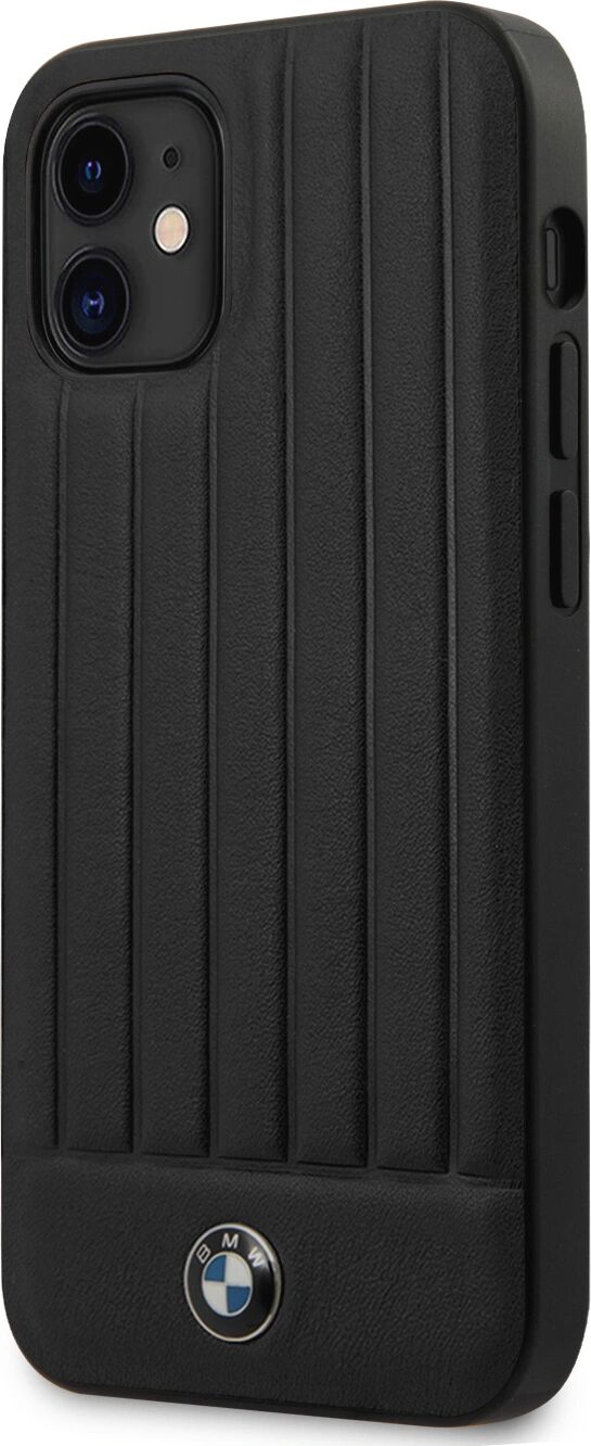 BMW Ochranný kryt pro iPhone 12 mini - BMW, Stamp Vertical Black