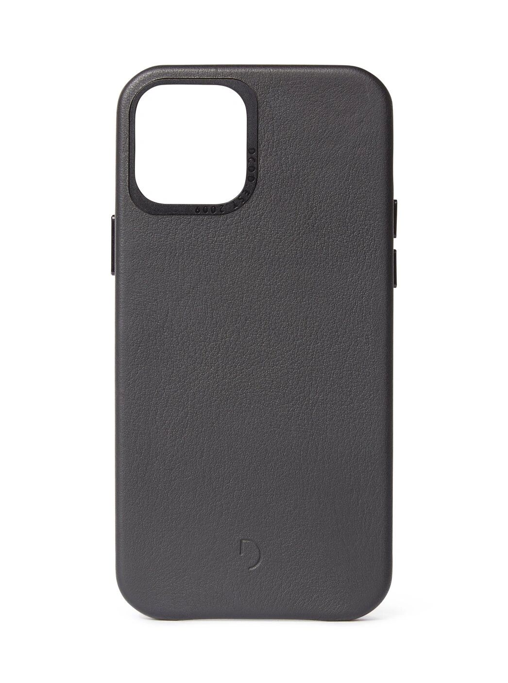 Decoded Kožený kryt na iPhone 12 Pro MAX - Decoded, BackCover Black