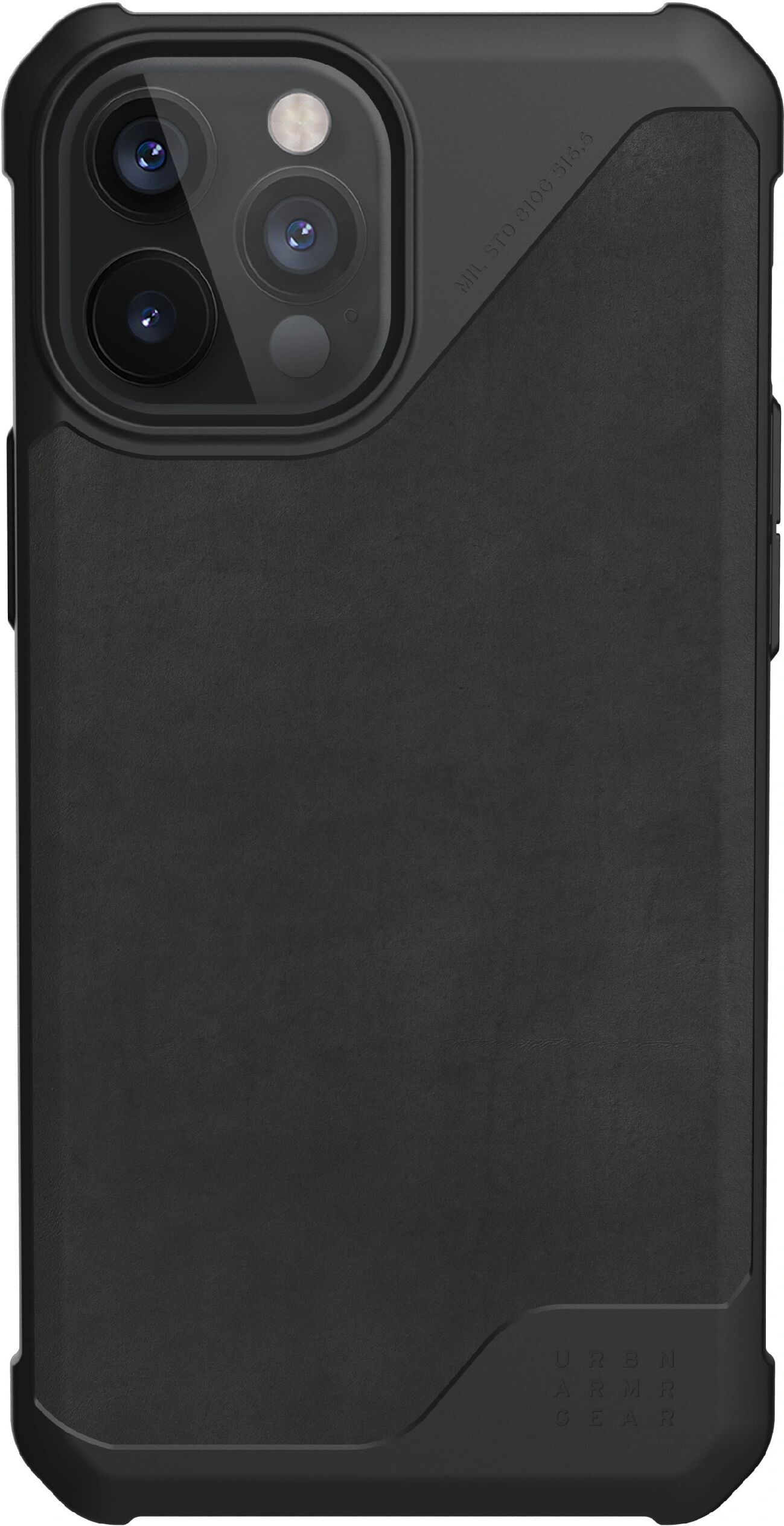 Urban Armor Gear Ochranný kryt pro iPhone 12 Pro MAX - UAG, Metropolis LT LTHR Black