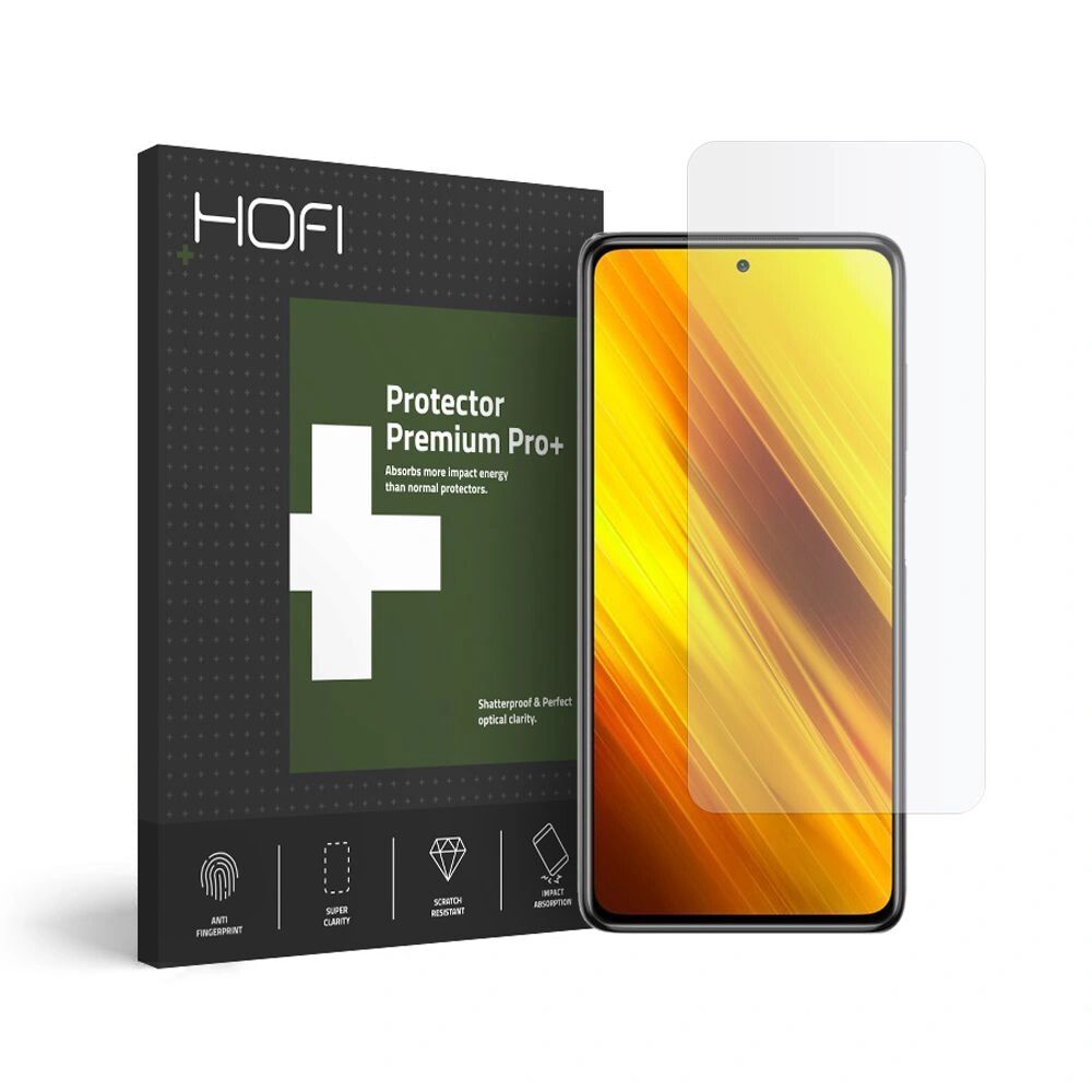 Hofi Hybridní ochranné sklo na Xiaomi Poco X3 NFC / X3 Pro - Hofi, Glass Pro+