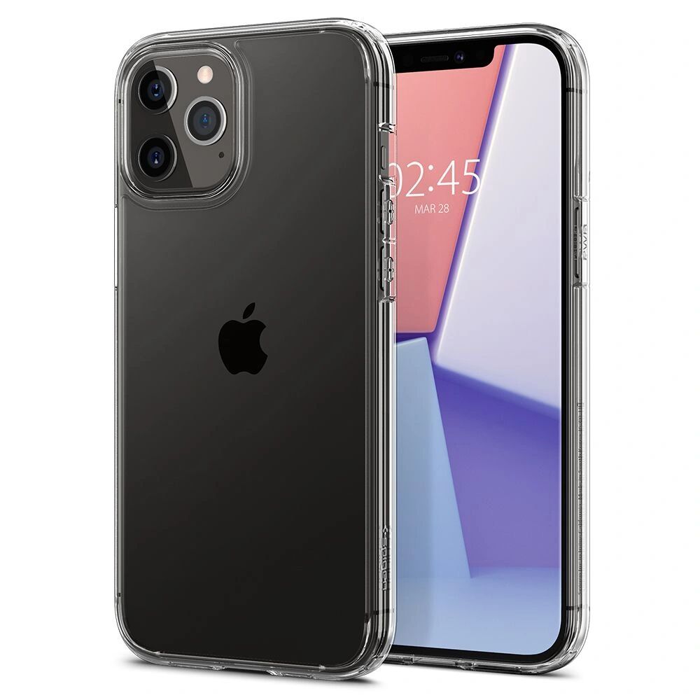 Spigen Ochranný kryt pro iPhone 12 Pro MAX - Spigen, Ultra Hybrid Crystal