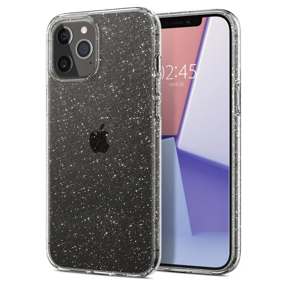 Spigen Ochranný kryt pro iPhone 12 Pro MAX - Spigen, Liquid Crystal Glitter