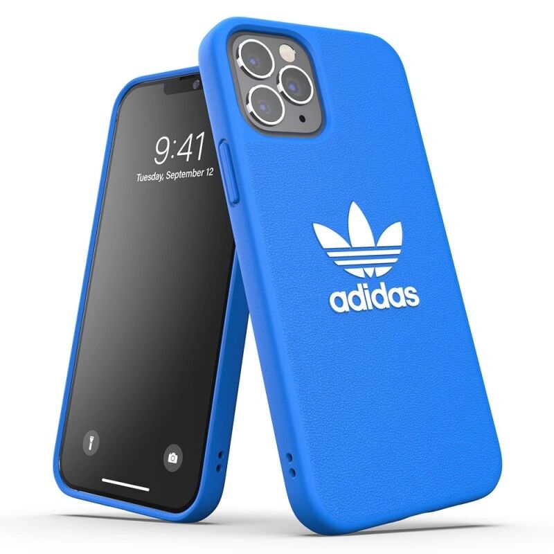 Adidas Ochranný kryt pro iPhone 12 / 12 Pro - Adidas, Moulded Case Basic Blue