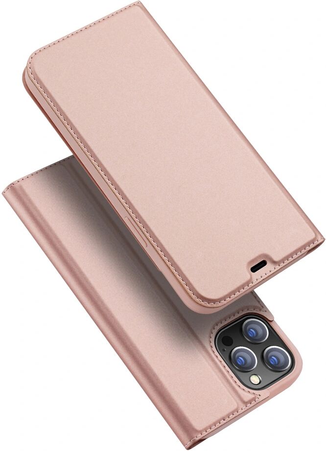 DuxDucis Knížkové pouzdro na iPhone 12 Pro MAX - DuxDucis, SkinPro Rose