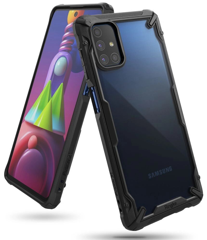 Ringke Ochranný kryt pro Samsung Galaxy M51 - Ringke, Fusion-X Black