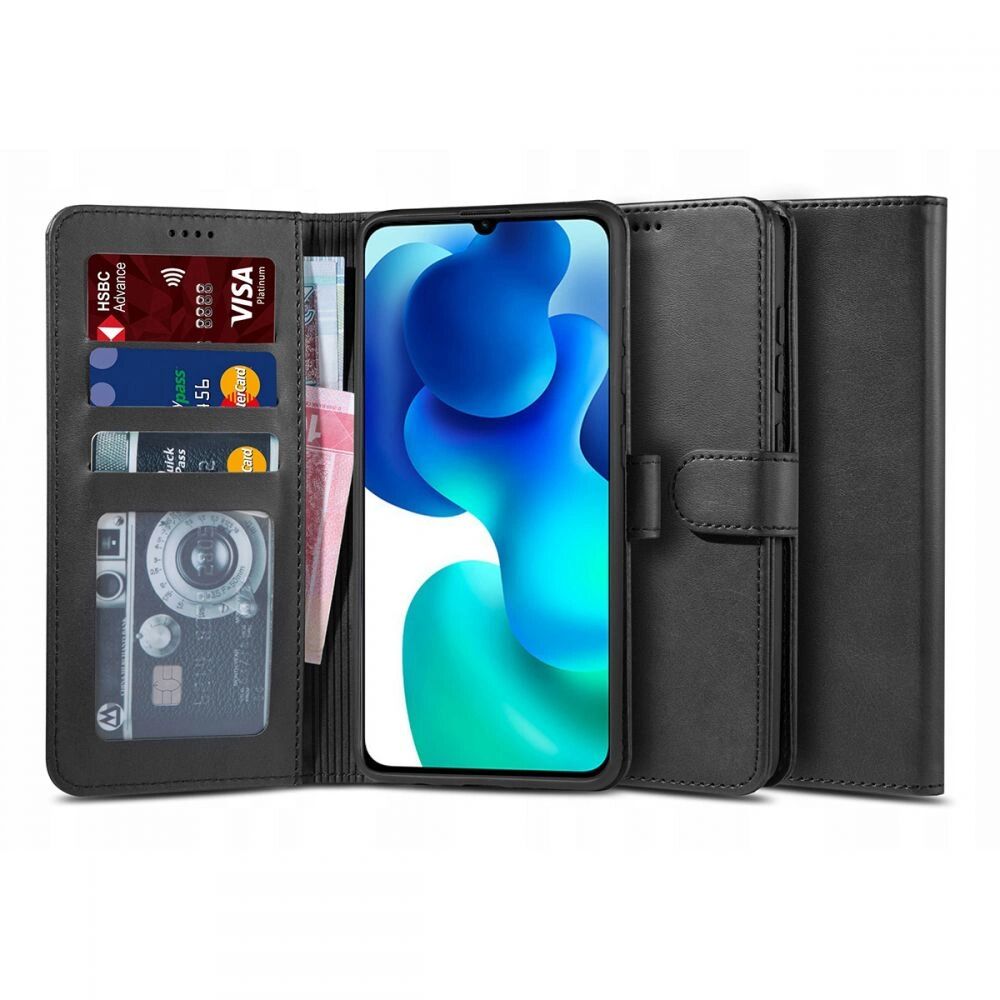 Tech-Protect Ochranné pouzdro pro Xiaomi Mi 10T Lite - Tech-Protect, Wallet 2 Black