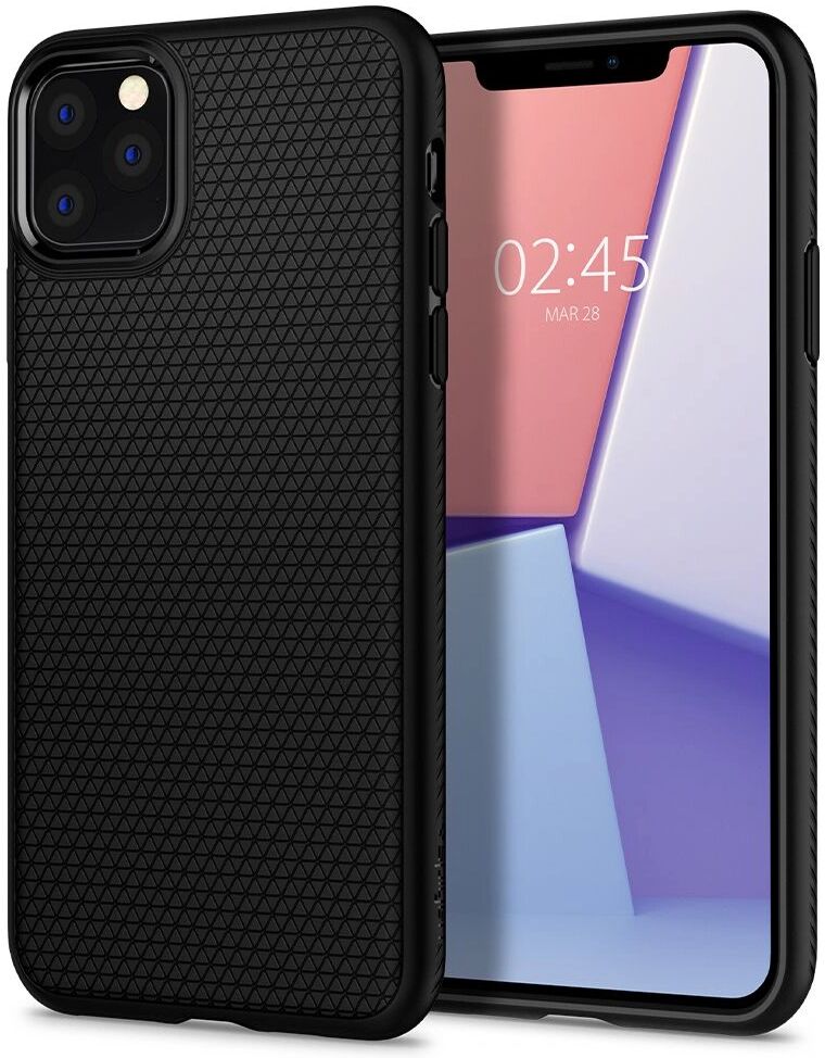 Spigen Ochranný kryt na iPhone 11 Pro MAX - Spigen, Liquid Air Black