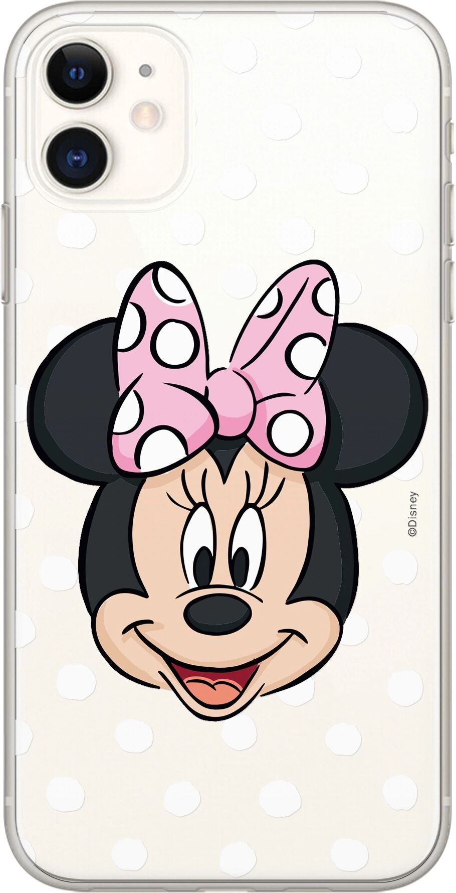 Ert Ochranný kryt pro iPhone 12 / 12 Pro - Disney, Minnie 057 Transparent