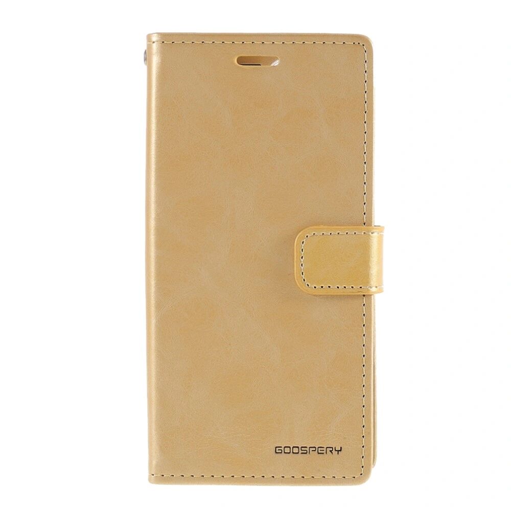 Mercury Knížkové pouzdro na iPhone 12 Pro MAX - Mercury, Bluemoon Diary Gold