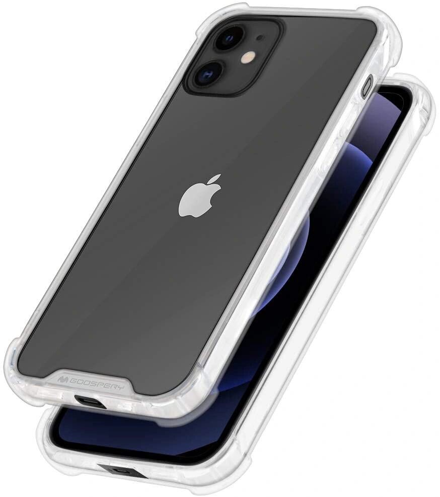 Mercury Ochranný kryt pro iPhone 12 / 12 Pro - Mercury, SuperProtect Transparent
