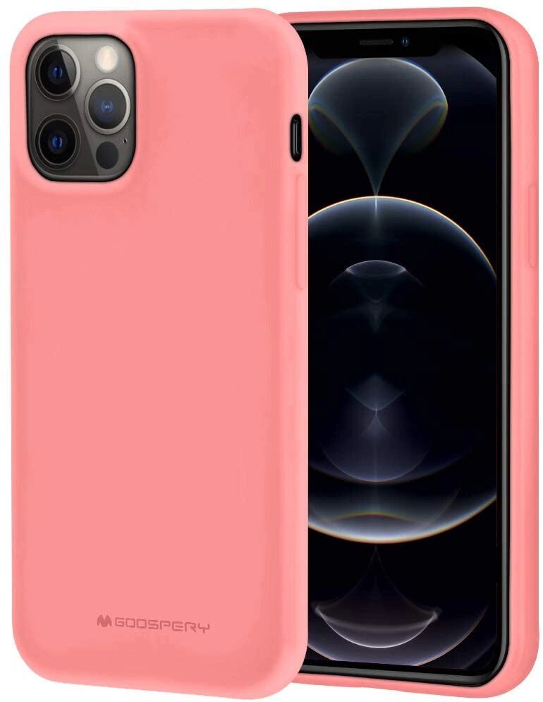 Mercury Ochranný kryt pro iPhone 12 Pro MAX - Mercury, Soft Feeling Pink