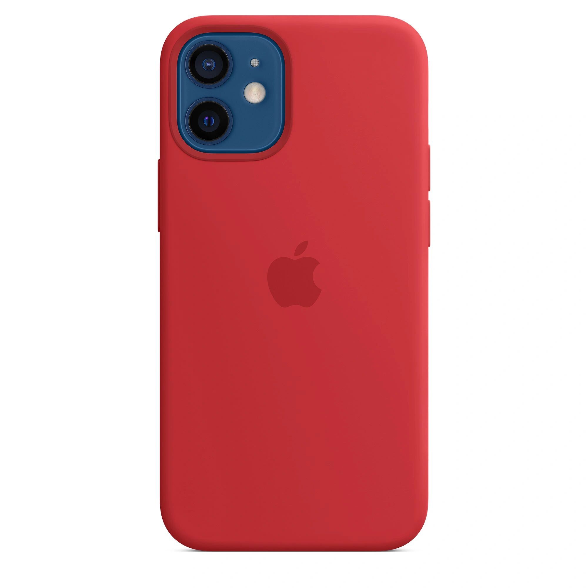 Apple Ochranný kryt pro iPhone 12 mini - Apple, Silicone Case with MagSafe (PRODUCT) Red