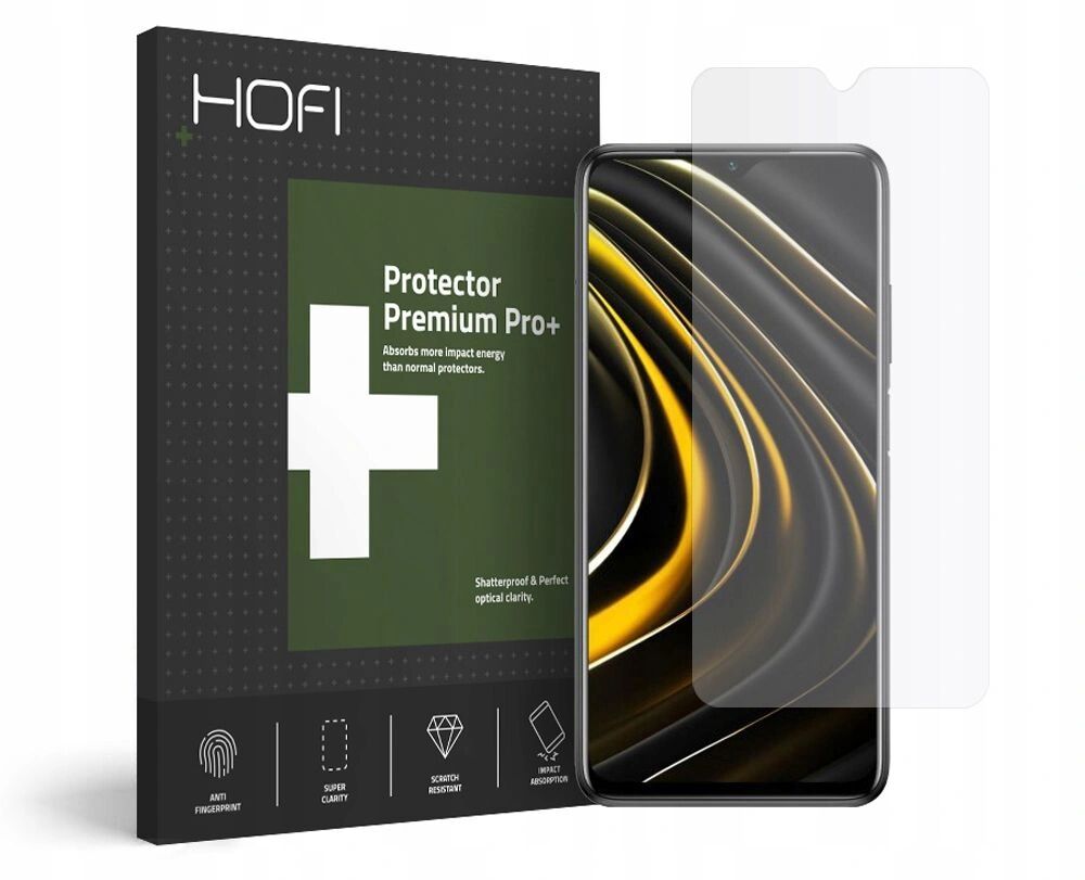 Hofi Hybridní ochranné sklo na Xiaomi Poco M3 - Hofi, Glass Pro+