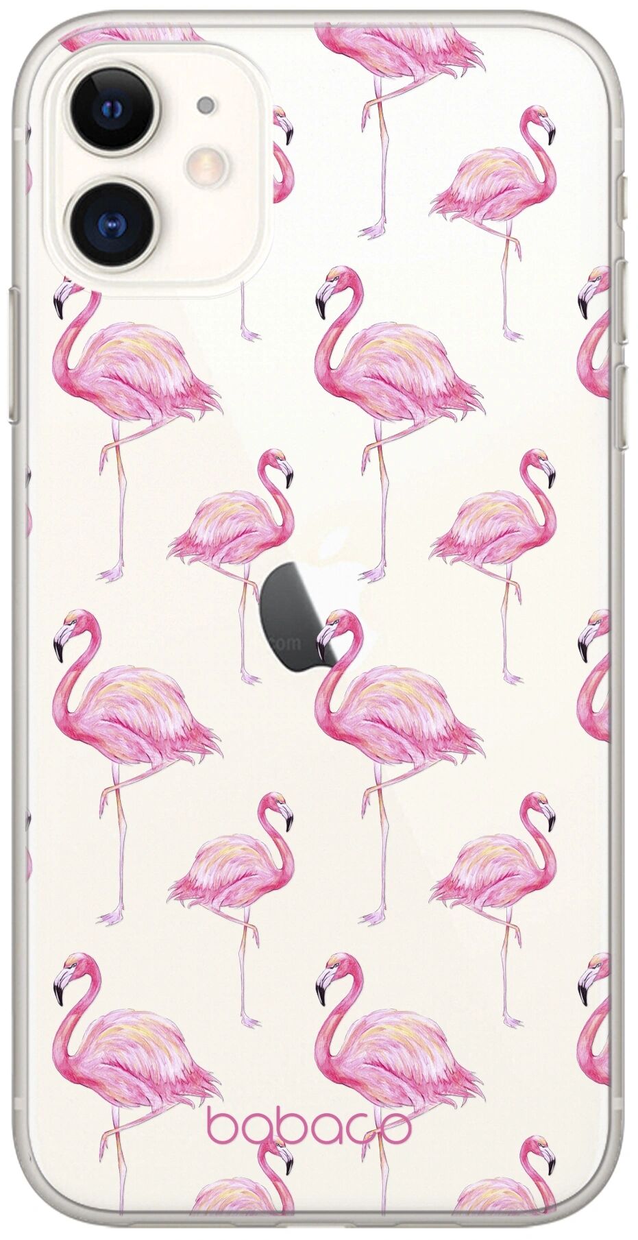 Babaco Ochranný kryt pro iPhone XS / X - Babaco, Flamingo 005