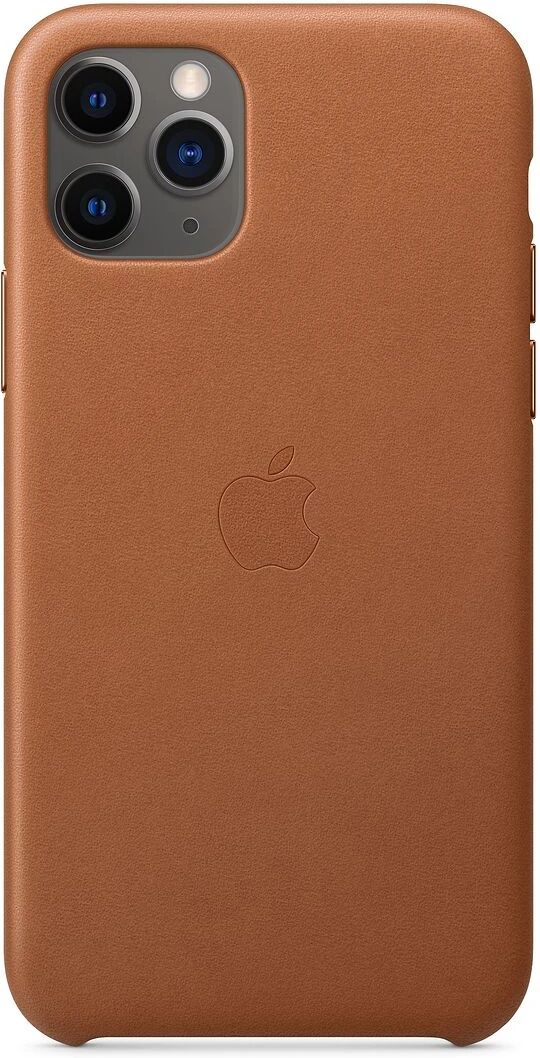 Apple Ochranný kryt na iPhone 11 Pro - Apple, Leather Case Saddle Brown