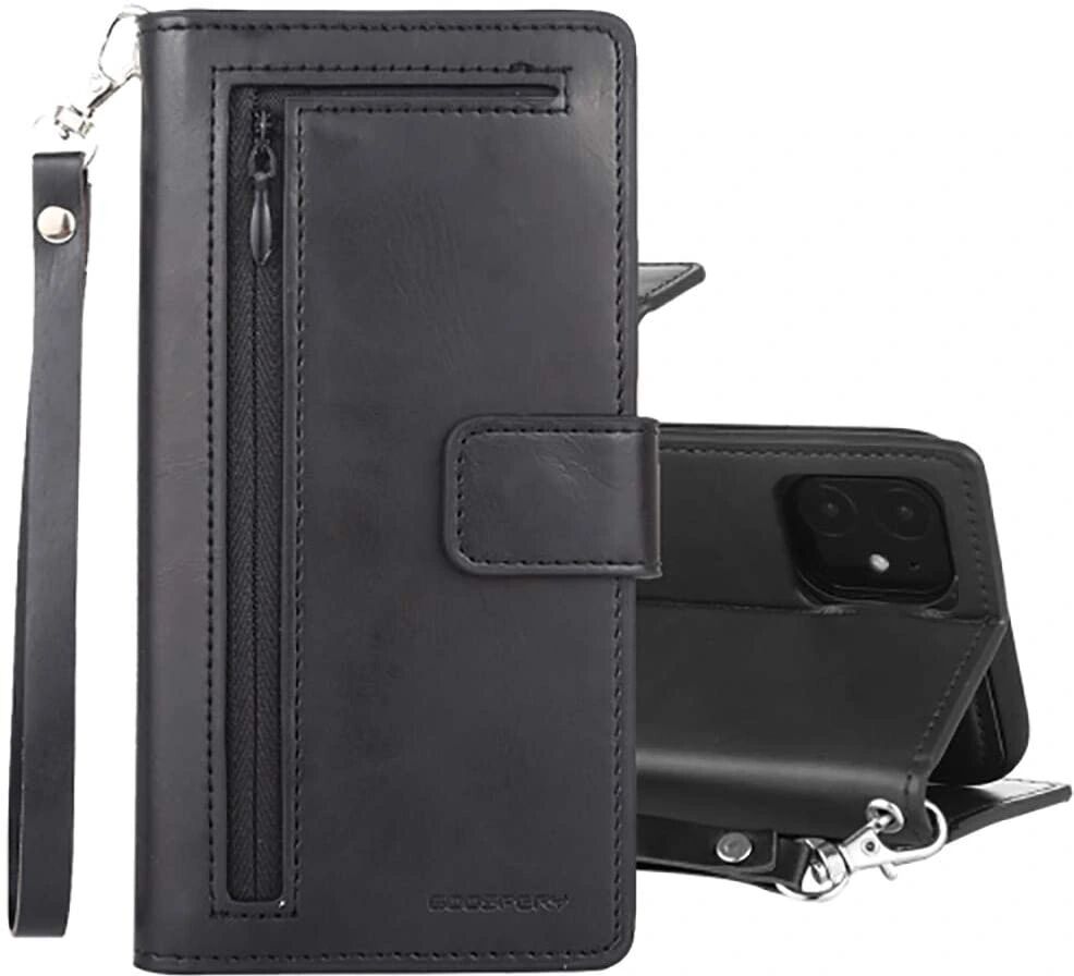 Mercury Knížkové pouzdro na iPhone 11 - Mercury, Detachable Diary Black