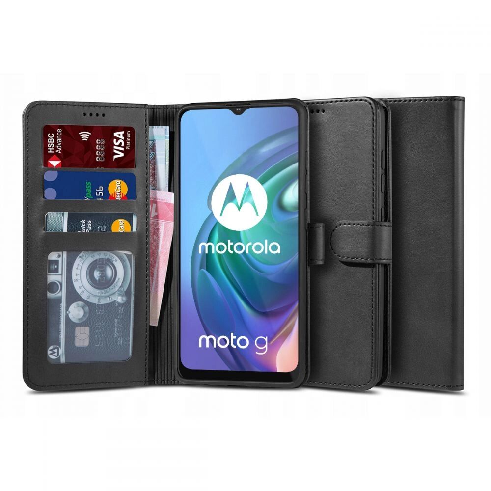 Tech-Protect Ochranné pouzdro pro Motorola Moto G10 / G30 - Tech-Protect, Wallet 2 Black