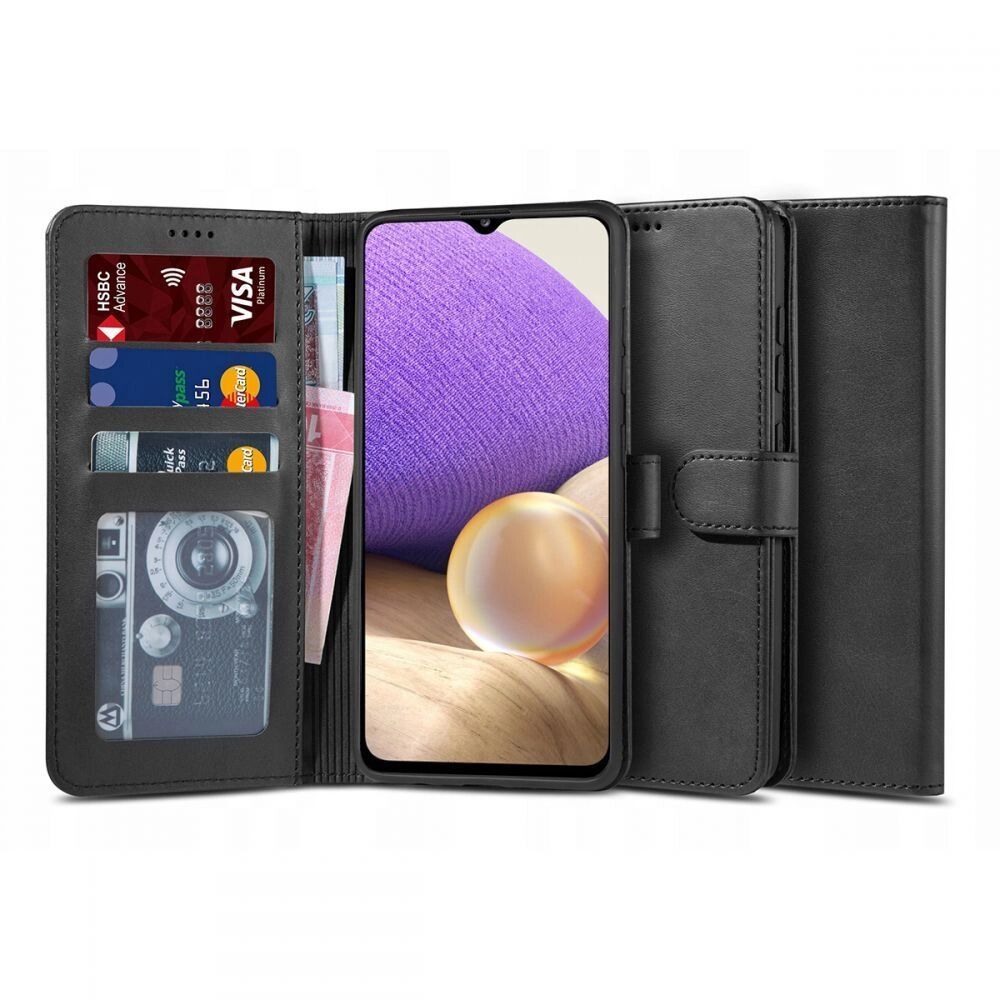 Tech-Protect Ochranné pouzdro pro Samsung Galaxy A32 LTE - Tech-Protect, Wallet 2 Black