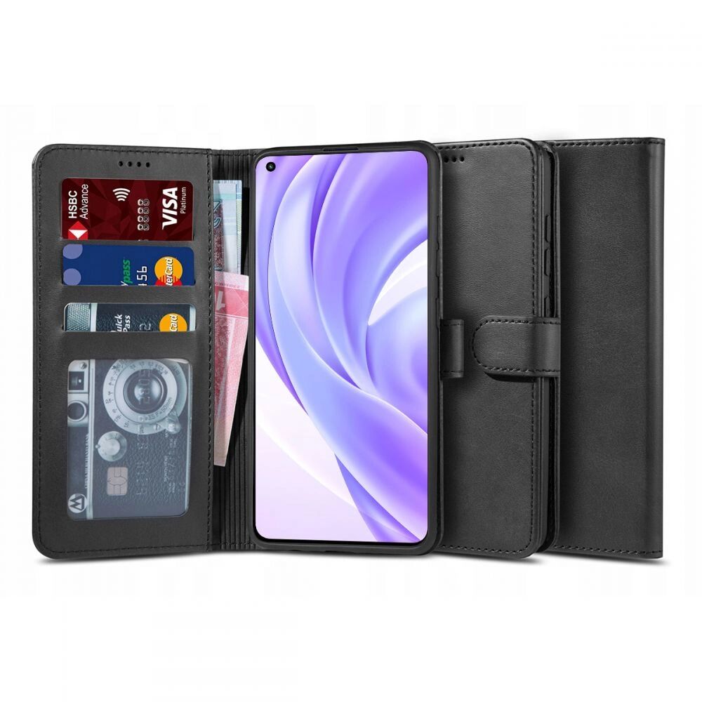 Tech-Protect Ochranné pouzdro na Xiaomi Mi 11 Lite - Tech-Protect, Wallet 2 Black