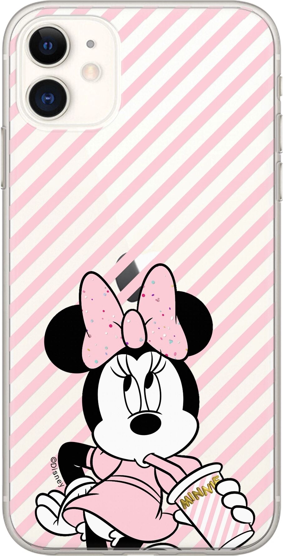 Ert Ochranný kryt pro iPhone 7 / 8 / SE (2020) - Disney, Minnie 017 Transparent