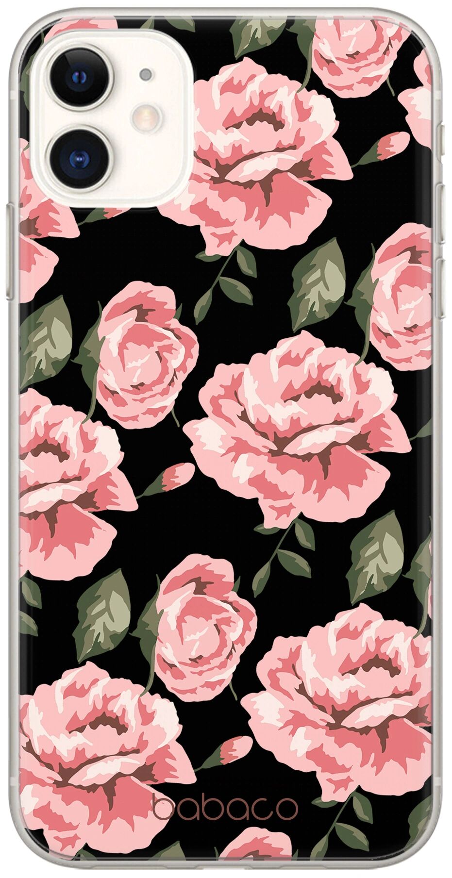 Babaco Ochranný kryt pro iPhone 7 / 8 / SE (2020) - Babaco, Flowers 013 Black