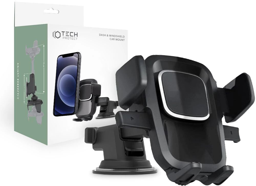 Tech-Protect Univerzální držák mobilu do auta - Tech-Protect, Dash & Windshield V2