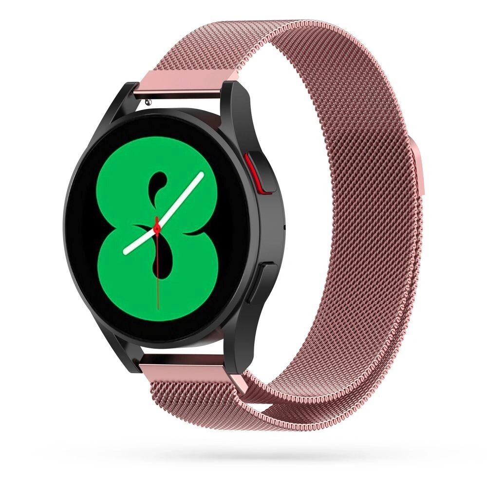 Tech-Protect Řemínek pro Samsung Galaxy Watch 40mm / 42mm / 44mm / 46mm - Tech-Protect, Milaneseband Rose