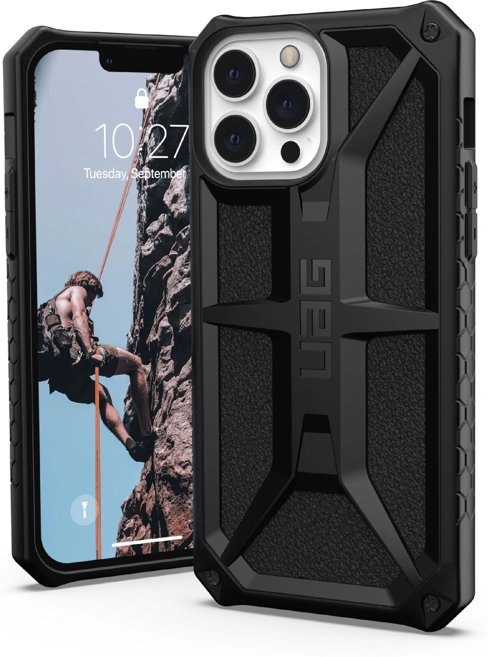 Urban Armor Gear Ochranný kryt pro iPhone 13 Pro MAX - UAG, Monarch Black