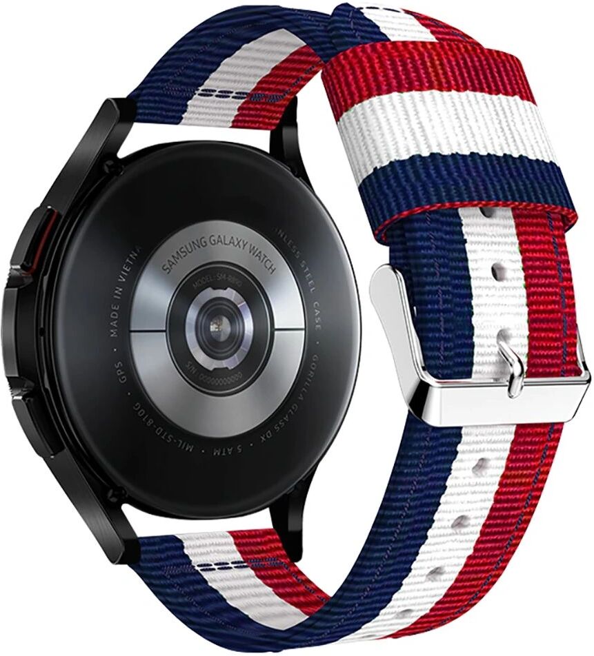 Tech-Protect Řemínek pro Samsung Galaxy Watch 40mm / 42mm / 44mm / 46mm - Tech-Protect, Welling Navy/Red