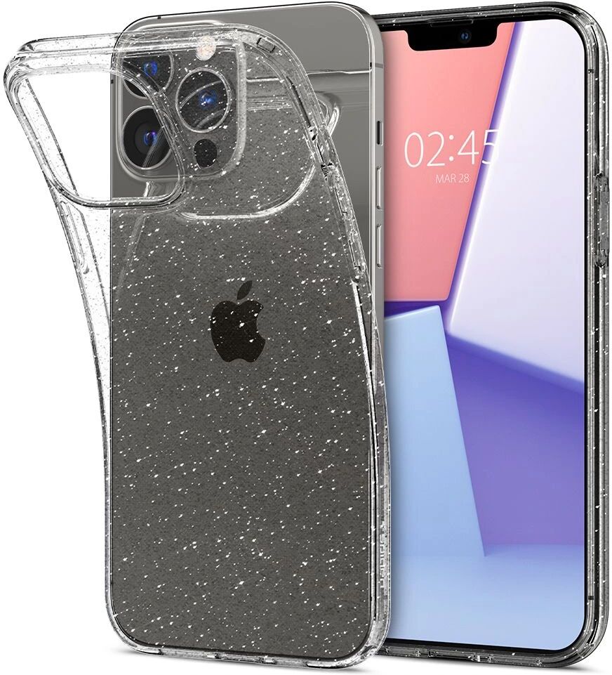 Spigen Ochranný kryt pro iPhone 13 Pro - Spigen, Liquid Glitter Crystal