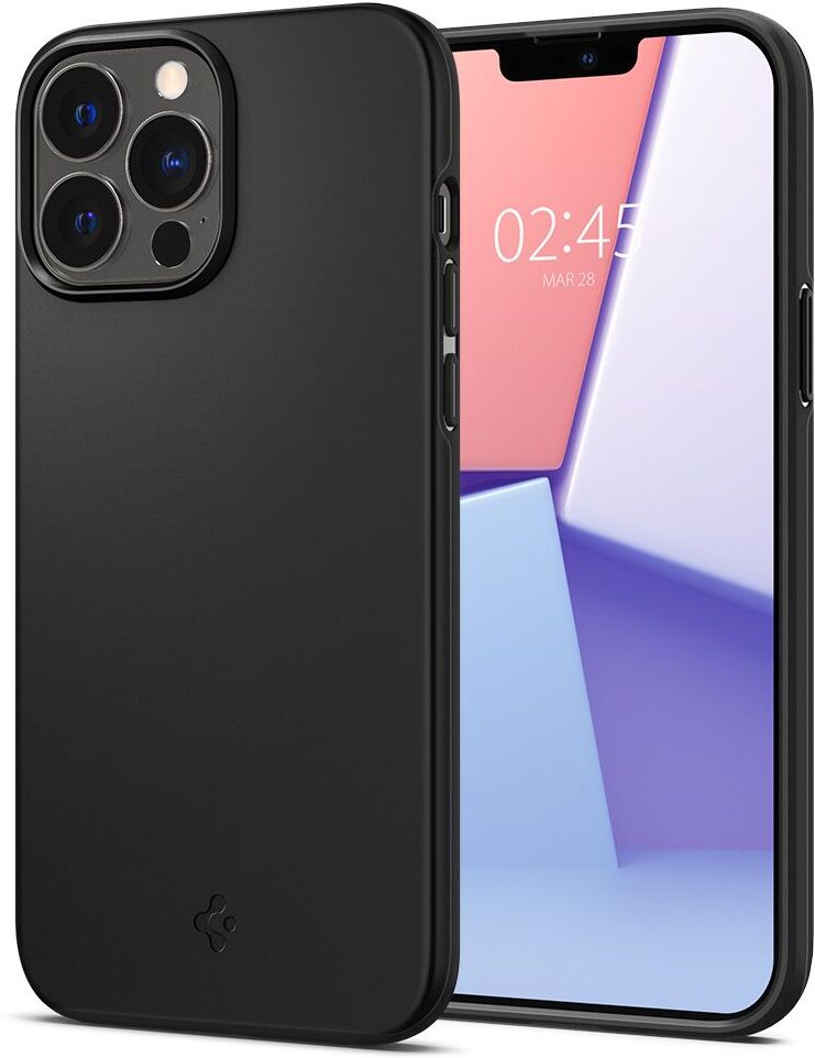 Spigen Ochranný kryt pro iPhone 13 Pro MAX - Spigen, Thin Fit Black