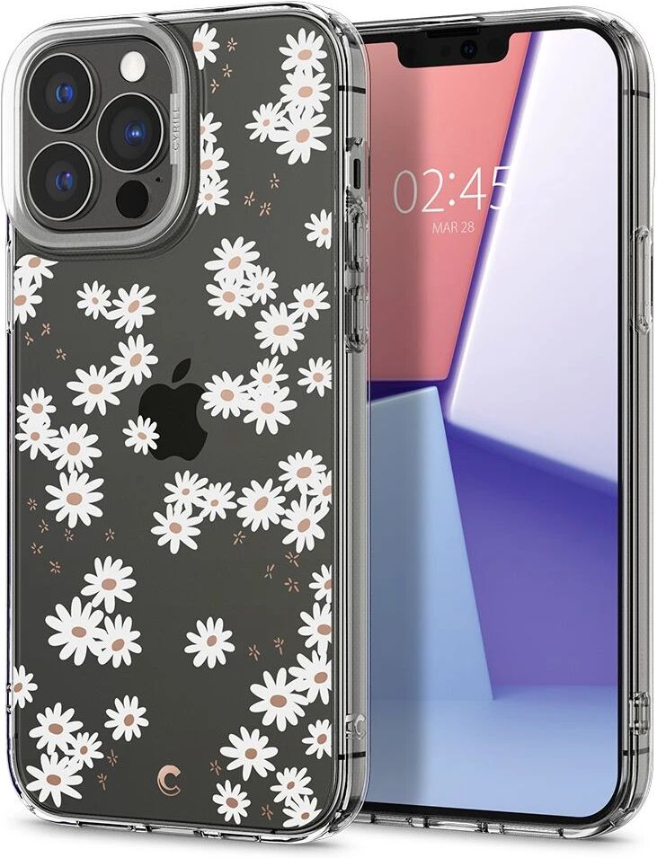 Spigen Ochranný kryt pro iPhone 13 Pro MAX - Spigen, Cyrill Cecile White Daisy