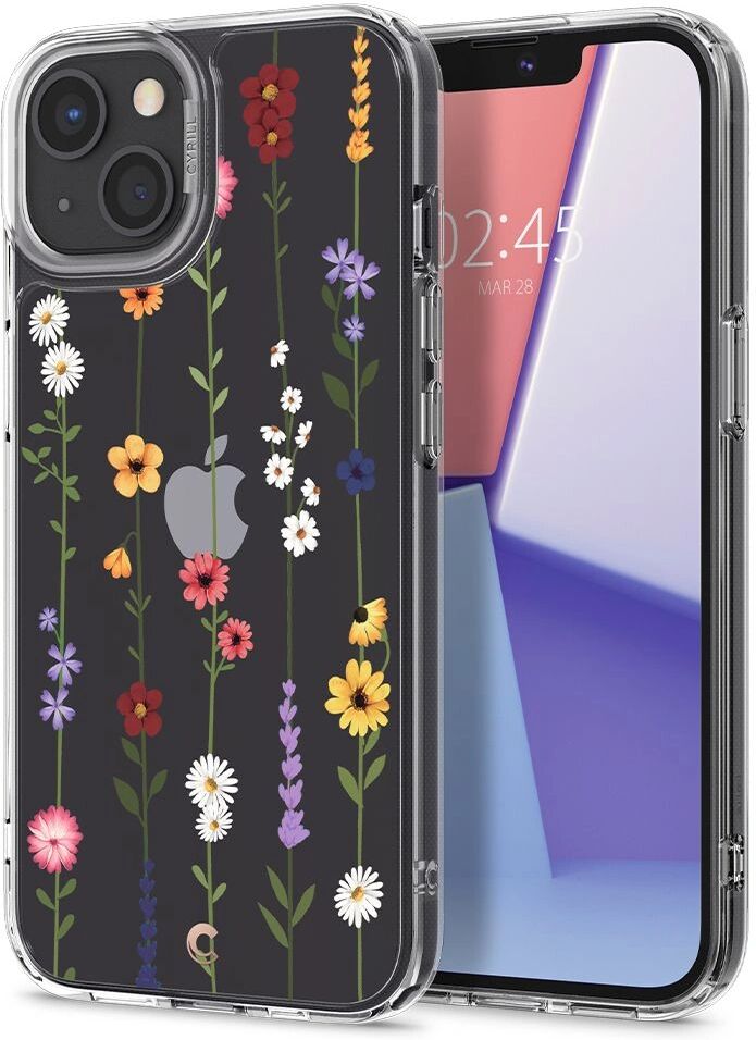 Spigen Ochranný kryt pro iPhone 13 - Spigen, Cyrill Cecile Flower Garden