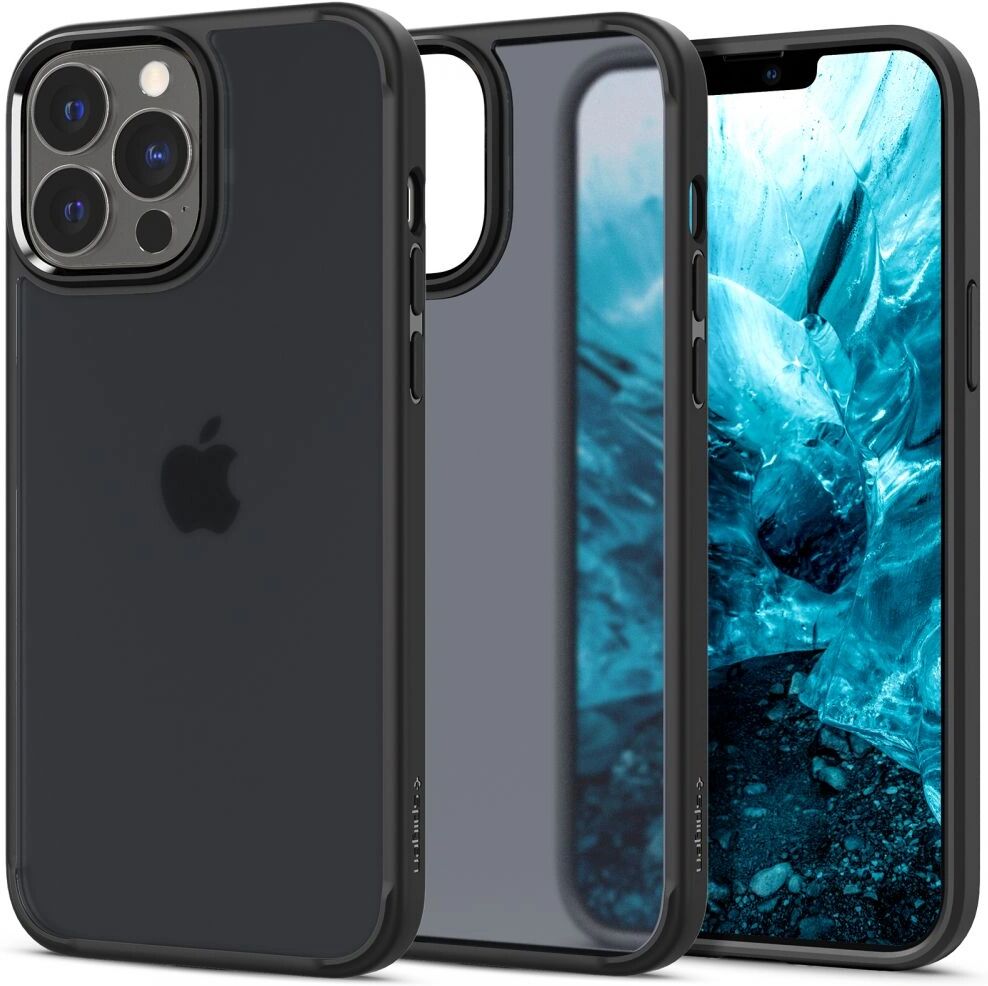 Spigen Ochranný kryt pro iPhone 13 Pro - Spigen, Ultra Hybrid Frost Black