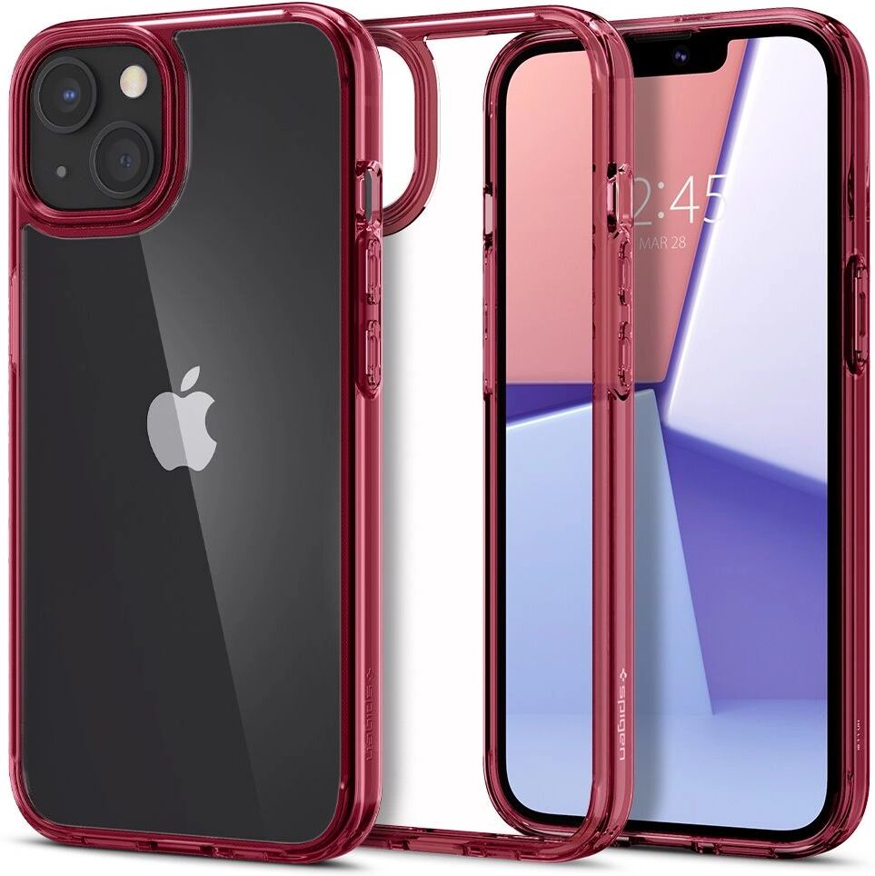 Spigen Ochranný kryt pro iPhone 13 - Spigen, Ultra Hybrid Red