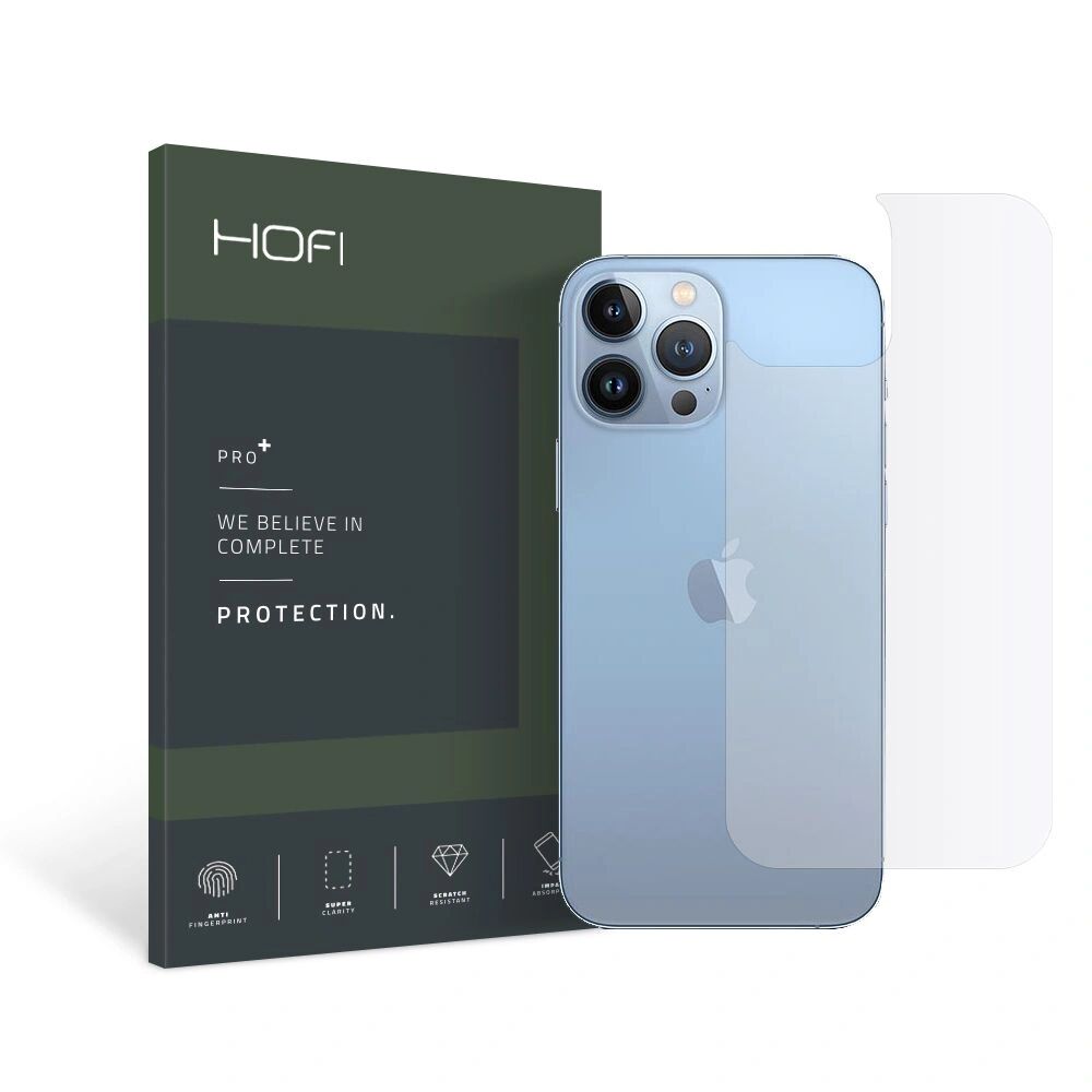 Hofi Hybridní ochranné sklo na zadní stranu iPhone 13 Pro - Hofi, Glass Pro+