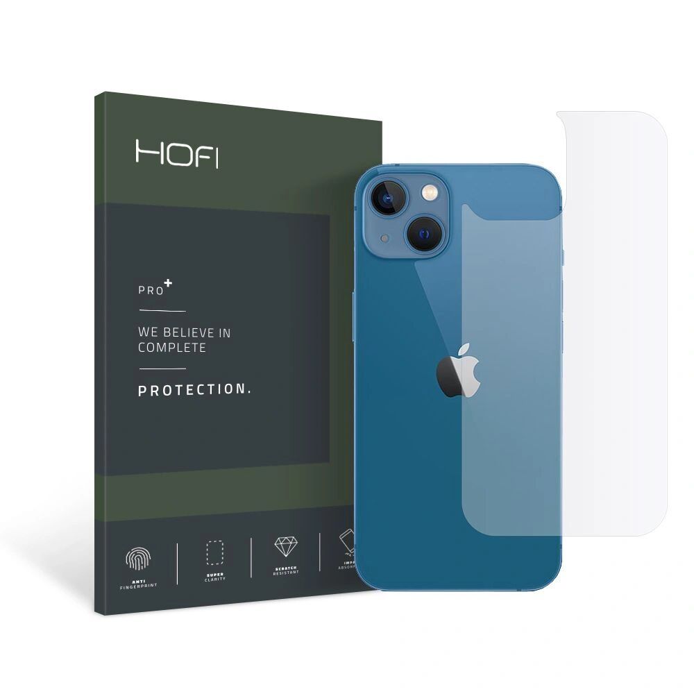 Hofi Hybridní ochranné sklo na zadní stranu iPhone 13 - Hofi, Glass Pro+