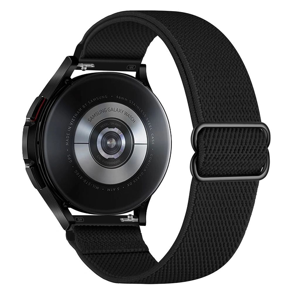 Tech-Protect Řemínek pro Samsung Galaxy Watch 40mm / 42mm / 44mm / 46mm - Tech-Protect, Mellow Black