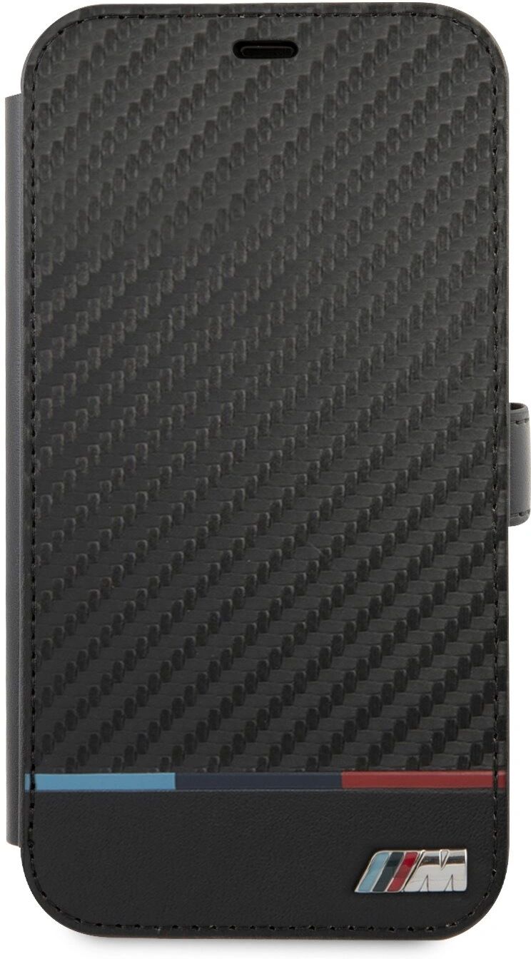 BMW Ochranné pouzdro pro iPhone 13 Pro - BMW, M Book Carbon Stripe Black