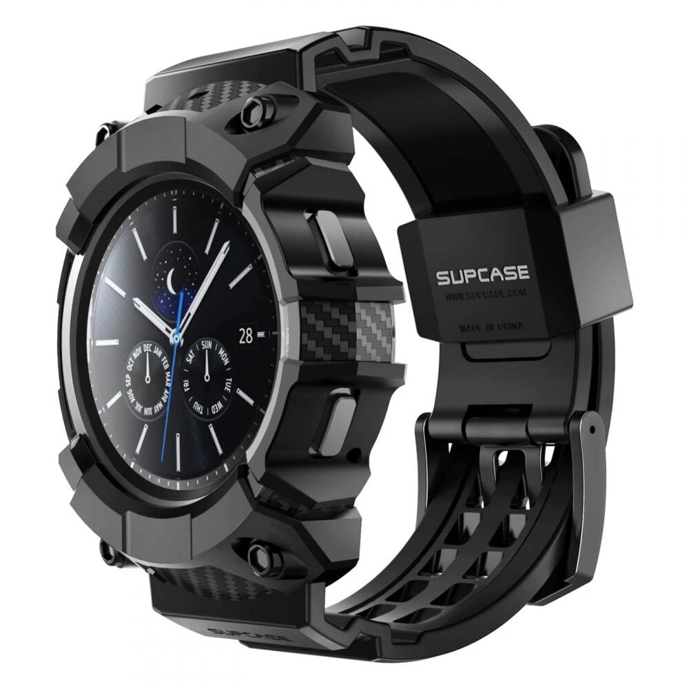 Supcase Řemínek s krytem pro Samsung Galaxy Watch 44mm - Supcase, Unicorn Beetle Black