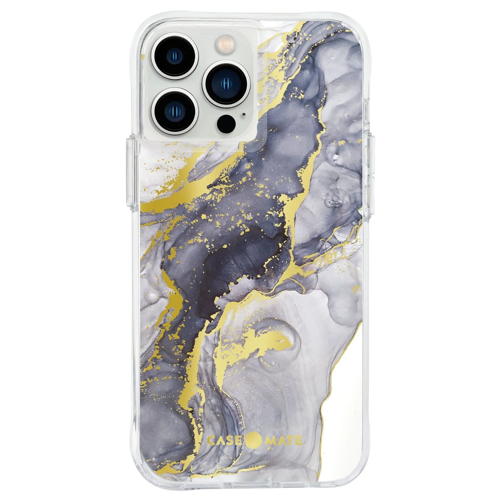 Case Mate Ochranný kryt pro iPhone 12 Pro MAX / 13 Pro MAX - Case Mate, Tough Print Navy Marble