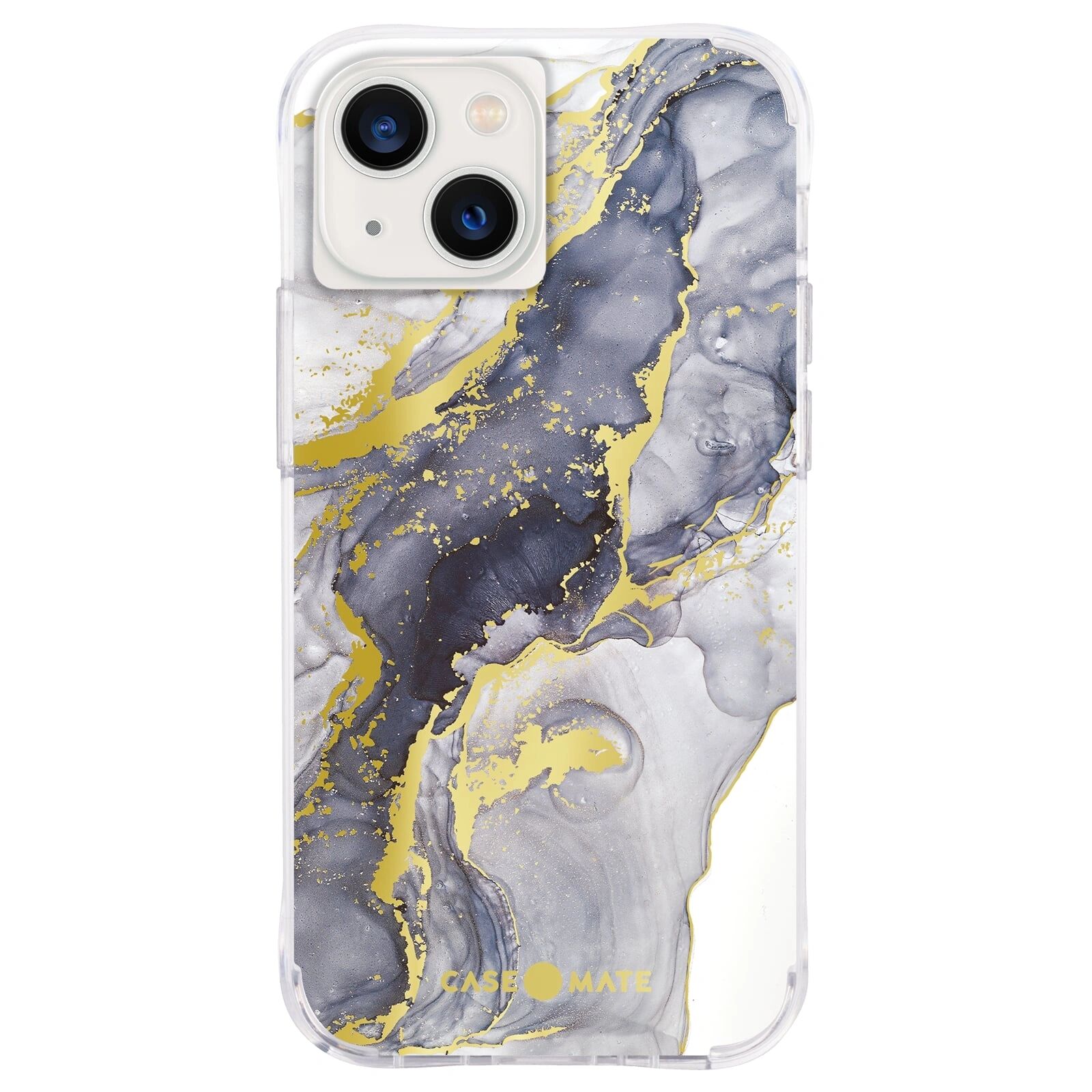 Case Mate Ochranný kryt pro iPhone 12 mini / iPhone 13 mini - Case Mate, Tough Print Navy Marble